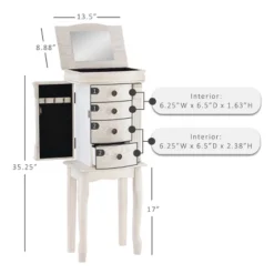 Helene Jewelry Armoire - Powell Company -Furniture Haven Shop GUEST 61fc00af 1933 4110 9c0c 15c8e5639929