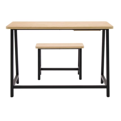 Craft Desk Wood Light Brown - Studio Designs 5 Craft Desk Wood Light Brown - Studio Designs - Image 5