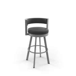 26" Browser Swivel Counter Height Barstool With Upholstered Seat - Amisco 18 26" Browser Swivel Counter Height Barstool With Upholstered Seat - Amisco -Furniture Haven Shop GUEST 633445f5 6eba 4fec bf10 17a8f738ede0