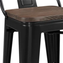 Yaheetech 26" Low Back Metal Counter Height Bar Stools With Wood Seat & Footrest, Set Of 4 10 Yaheetech 26" Low Back Metal Counter Height Bar Stools With Wood Seat & Footrest, Set Of 4 -Furniture Haven Shop GUEST 6382ee9a 98df 4d7d ba00 fa06a4ec47a2