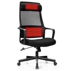 Costway Adjustable Mesh Office Task Chair Heating Lumbar Support Headrest GreyBlack 20 Costway Adjustable Mesh Office Task Chair Heating Lumbar Support Headrest GreyBlack -Furniture Haven Shop GUEST 65b299e0 6a9d 47ae b27b 0b5e541d372c