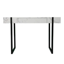 Wennan Modern Faux Marble Desk Black/White - Aiden Lane 13 Wennan Modern Faux Marble Desk Black/White - Aiden Lane -Furniture Haven Shop GUEST 6610dab1 5d74 4170 97a9 2c07e3e20a10