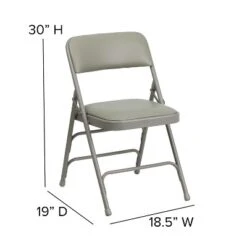 Emma And Oliver 4 Pack Home & Office Portable Party Events Padded Metal Folding Chair -Furniture Haven Shop GUEST 67cf36d9 04d4 4950 bf4f 9b1e9580c531