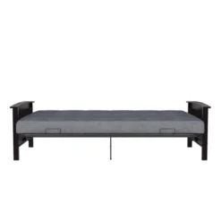 Full Brixen Wood Arm Metal Futon Frame With 6" Mattress - Room & Joy 24 Full Brixen Wood Arm Metal Futon Frame With 6" Mattress - Room & Joy -Furniture Haven Shop GUEST 69726c33 72d5 4a12 bfa4 c5e6178be2d6