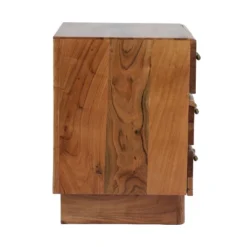 Set Of 2 Terrell Handcrafted Boho Acacia Wood 3 Drawer Nightstands Dark Natural - Christopher Knight Home 12 Set Of 2 Terrell Handcrafted Boho Acacia Wood 3 Drawer Nightstands Dark Natural - Christopher Knight Home -Furniture Haven Shop GUEST 69cdc45b 633a 4c9b bfb8 f99751a3cb9e