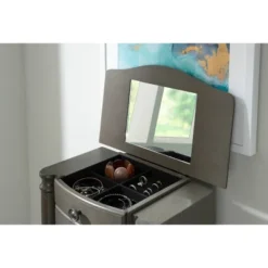 Sedalia Jewelry Armoire Gray - Powell Company -Furniture Haven Shop GUEST 6c1bfca2 af72 42b8 a2b9 c8f419fff484