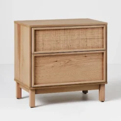 Wood & Cane Transitional Nightstand - Hearth & Hand™ With Magnolia 18 Wood & Cane Transitional Nightstand - Hearth & Hand™ With Magnolia -Furniture Haven Shop GUEST 6c47a1ff ce6a 4448 9a6a 5cf9c0d54333