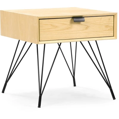 Newell Side Table Natural - Adore Decor 2 Newell Side Table Natural - Adore Decor - Image 2
