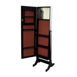 Jewelry Armoire Brown - Ore International -Furniture Haven Shop GUEST 6de8199c 8044 4fae 940c c1fbfdd345db