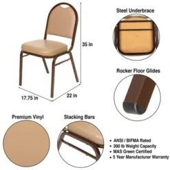 2pk Premium Vinyl Upholstered Stack Chair - Hampden Furnishings -Furniture Haven Shop GUEST 6e0c7eb5 a2b9 422b 925c 2f59acdc227c