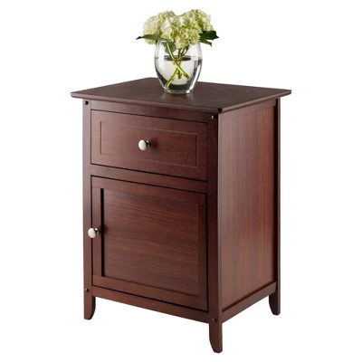 Eugene Nightstand Walnut - Winsome 6 Eugene Nightstand Walnut - Winsome - Image 6