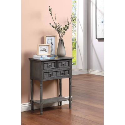 Kendra Hall Table Dark Gray - Breighton Home 1 Kendra Hall Table Dark Gray - Breighton Home