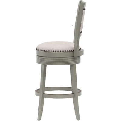 Lockefield Wood Bar Height Swivel Barstool - Hillsdale Furniture 6 Lockefield Wood Bar Height Swivel Barstool - Hillsdale Furniture - Image 6