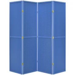 Legacy Decor 4 Panels Room Divider Folding Screen Pegboard Insert -Furniture Haven Shop GUEST 6f147f91 45cf 47b5 8fba 8eca4e732c1e