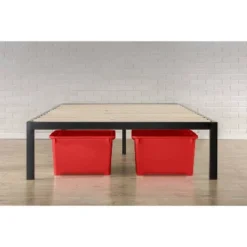 Lorrick Quick Snap® Platform Bed Frame Black - Zinus 11 Lorrick Quick Snap® Platform Bed Frame Black - Zinus -Furniture Haven Shop GUEST 721de8cf 1402 47fa b4e9 f6c7dca5a824