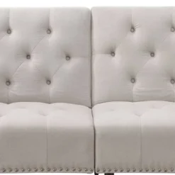 82" Eiroa Sofa Beige Fabric - Acme Furniture -Furniture Haven Shop GUEST 725f8f10 28d6 4f05 8c2c 589ef50569f8