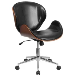 Merrick Lane Office Chair Mid-Back Ergonomic Executive Swivel Office Chair With Tilt-Lock And Tilt Tension Controls -Furniture Haven Shop GUEST 7275baee f6cf 4462 b1e5 ad07377e5387