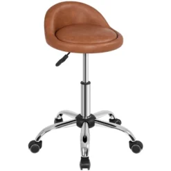 Yaheetech Height Adjustable Modern PU Leather Rolling Bar Stool Salon Stool 19 Yaheetech Height Adjustable Modern PU Leather Rolling Bar Stool Salon Stool -Furniture Haven Shop GUEST 740e6526 6a68 41eb b1c9 f01110eefc9b
