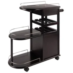 Jimmy Entertainment Cart Dark Espresso - Winsome -Furniture Haven Shop GUEST 741fc2bc 37e7 471d 9101 d2590d4e66e4