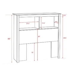 Bookcase Headboard - Prepac -Furniture Haven Shop GUEST 74427e18 8de1 40ac 8d5e 2010259b9a9d