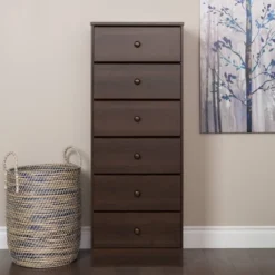 6 Drawers Astrid Vertical Dresser - Prepac -Furniture Haven Shop GUEST 74b5ac96 6aa6 41a4 85ae 21107d1bd821