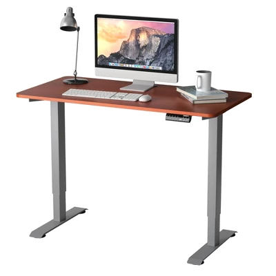 Costway Electric Adjustable Standing Desk Stand Up Workstation W/Control WhiteBlack MapleTeak 12 Costway Electric Adjustable Standing Desk Stand Up Workstation W/Control WhiteBlack MapleTeak - Image 12