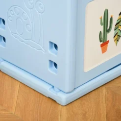 Qaba Kids Toy Storage Organizer With 4 Bins, Storage Cabinets, Bookshelf And 4-Layers Toy Collection Shelves -Furniture Haven Shop GUEST 78acd5d7 5189 40d8 899f db1bca500963