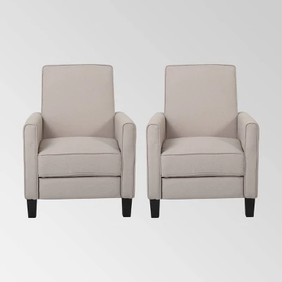 Set Of 2 Darvis Contemporary Recliners - Christopher Knight Home 10 Set Of 2 Darvis Contemporary Recliners - Christopher Knight Home - Image 10