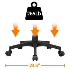 Yaheetech Adjustable Office Chair Midback Computer Chair With Lumbar Support -Furniture Haven Shop GUEST 7a37cfe1 43e7 4e0d b3b3 317a9d0e154c