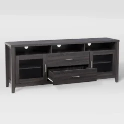 Hollywood Cabinet With Drawers TV Stand For TVs Up To 80" Dark Gray - CorLiving -Furniture Haven Shop GUEST 7c63cb36 26d8 4a5d 81eb ec9688f8520c