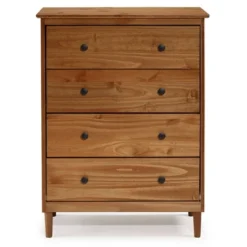 Stiva Classic Mid-Century Modern Vertical 4 Drawer Dresser - Saracina Home 9 Stiva Classic Mid-Century Modern Vertical 4 Drawer Dresser - Saracina Home -Furniture Haven Shop GUEST 7d52ef34 1e46 4920 a3a1 34d91177eaef