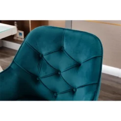 Modern Velvet Home Office Swivel Shell Chair-ModernLuxe -Furniture Haven Shop GUEST 7d730f8f 39ac 4bcc b4a0 9c6f49453ef8