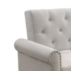 82" Eiroa Sofa Beige Fabric - Acme Furniture -Furniture Haven Shop GUEST 7d9dea8a 28ee 4b76 9fc9 e6b1318ba982