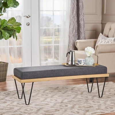 Elisha Industrial Modern Bench - Christopher Knight Home 1 Elisha Industrial Modern Bench - Christopher Knight Home