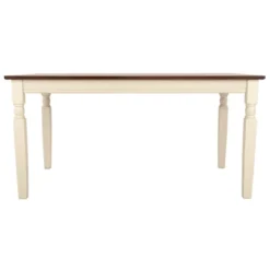 Whitesburg Rectangular Dining Room Table Wood/Brown/Cottage White - Signature Design By Ashley -Furniture Haven Shop GUEST 805de0e1 a568 403c bbb3 1b9064c54b0e