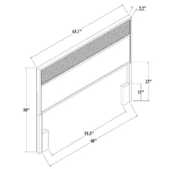 Wood & Cane Transitional Headboard - Hearth & Hand™ With Magnolia -Furniture Haven Shop GUEST 80627b94 92e4 48a9 a766 37f507ba73be