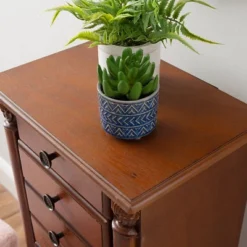 Wylie Jewelry Armoire Cherry Red - Powell Company -Furniture Haven Shop GUEST 809ddf70 396d 4dab 9167 7e55e0709907