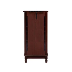 Tierra Contemporary Jewelry Armoire Merlot Brown - Powell Company -Furniture Haven Shop GUEST 81017bc8 9cf5 4a68 a48c b3a81a94dfbc