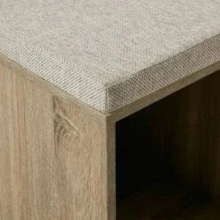 Zeus Accent Bench Gray - 510 Design -Furniture Haven Shop GUEST 81f69c74 97f7 4291 8a42 a52043e8be68