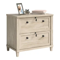 2 Drawer Hammond Lateral File Cabinet Chalk Oak - Sauder