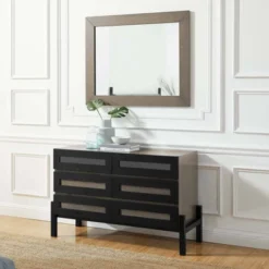 Merritt Dresser And Mirror Oak - Modway -Furniture Haven Shop GUEST 8288b62f d029 43cb abde 9e314d4dec9e