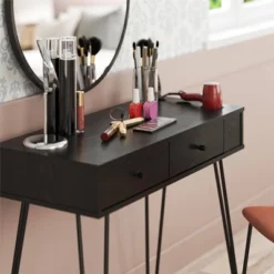 Kimberly At Home Vanity With Drawers - Novogratz -Furniture Haven Shop GUEST 828ff04a 9ca6 4259 b8bf 3af6186bd077