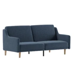 Flash Furniture Delphine Premium Convertible Split Back Sofa Futon With Curved Armrests And Solid Wood Legs 22 Flash Furniture Delphine Premium Convertible Split Back Sofa Futon With Curved Armrests And Solid Wood Legs -Furniture Haven Shop GUEST 8316e5a8 8592 477b 9a3c 2dd324eef532