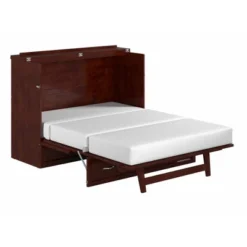 Full Deerfield Murphy Bed Chest With Charger Walnut - AFI -Furniture Haven Shop GUEST 85509652 cd4a 4648 ad6e 868a8bc78f98