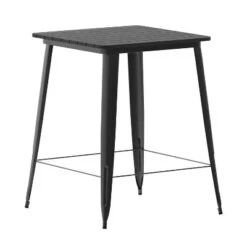 Flash Furniture Declan Commercial Indoor/Outdoor Bar Top Table, 31.5" Square All Weather Poly Resin Top With Steel Base 23 Flash Furniture Declan Commercial Indoor/Outdoor Bar Top Table, 31.5" Square All Weather Poly Resin Top With Steel Base -Furniture Haven Shop GUEST 869c8719 92c9 40c3 8750 d5fff58f795d