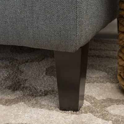 Tovah Storage Loveseat Charcoal - Christopher Knight Home 3 Tovah Storage Loveseat Charcoal - Christopher Knight Home - Image 3