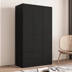 Denmark 3 Door And 2 Drawer Wardrobe - Chique -Furniture Haven Shop GUEST 871a3da3 dd8b 4487 8d07 0f18acd90941