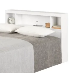 Full Fusion Bookcase Headboard Pure White - South Shore -Furniture Haven Shop GUEST 87a21ee3 6fe6 4119 8340 ffef0fc4a855