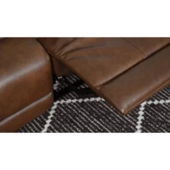 Gilbert Leather Manual Reclining Loveseat Brown - Abbyson Living -Furniture Haven Shop GUEST 87bb0898 4329 464c b8df 124248dc5d4c