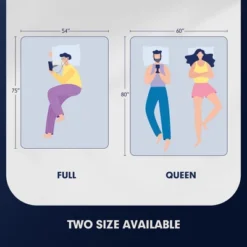 Costway Full Size Wood Bed Frame & 10'' Foam Mattress Set CertiPUR-US Certified Natural/Espresso -Furniture Haven Shop GUEST 88660a60 013b 46d8 ae67 1fd4472e3a5e